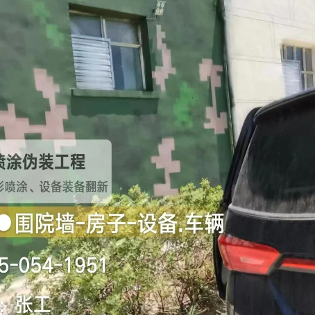 澄迈数码迷彩漆施工